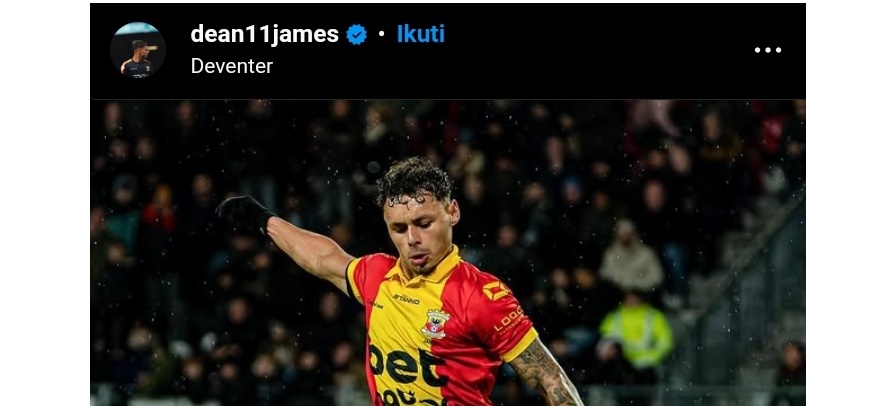 Dean James Pemain Keturunan Bikin Geger Tahun 2025, Sampaikan Niat Ingin Bergabung Timnas Indonesia 