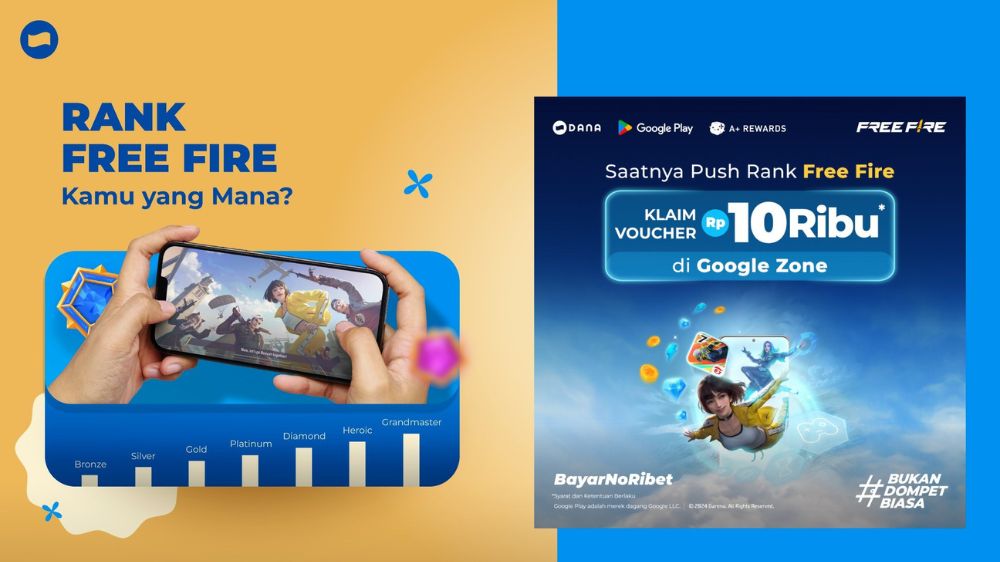 Para Gamer Free Fire, Jangan Lewatkan Kesempatan Emas Dapat Saldo DANA Gratis Rp10 Ribu!