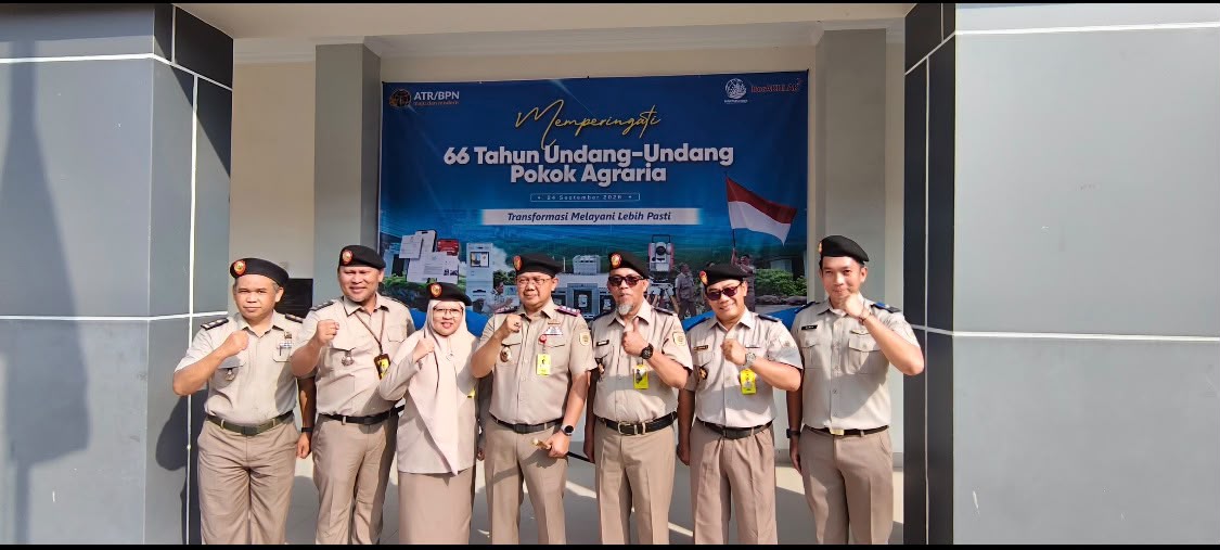Peringati HANTARU 2026, Kantor Pertanahan Indramayu Perkuat Komitmen Pelayanan
