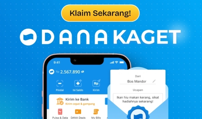 Selamat! Saldo Dana Kaget Gratis Hari Ini Menantimu, Rezeki Nomplok dari Aplikasi DANA Spesial Juni 2025
