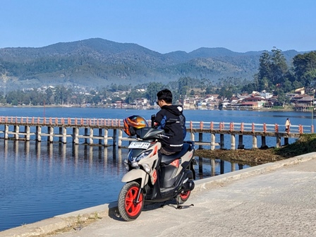 Tak Tertandingi! Yamaha GEAR ULTIMA Sukses Taklukkan Deretan Tanjakan Viral Dengan Easy