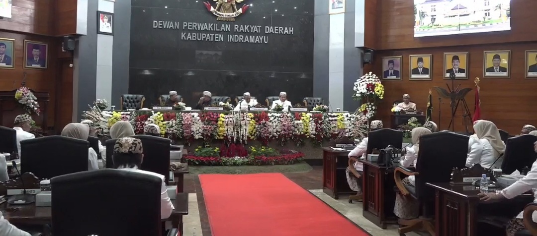 Puncak Peringatan Hari Jadi Ke-497, DPRD  Indramayu Gelar Sidang Paripurna Istimewa