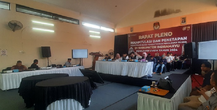 Rapat Pleno KPU Indramayu Tuntas, Komposisi Kursi DPRD Tunggu setelah Pleno Pusat