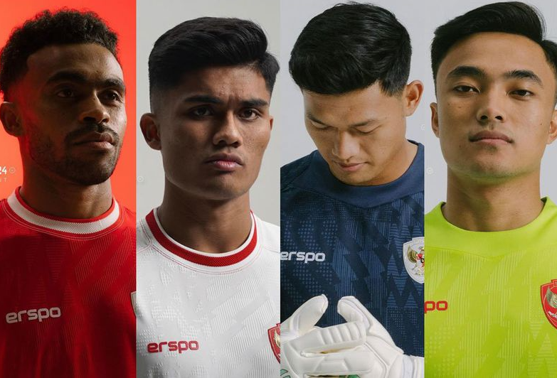 Skuad Garuda Hadir dengan Jersey Baru, Siap Dipamerkan di Laga Kontra Australia dan Bahrain