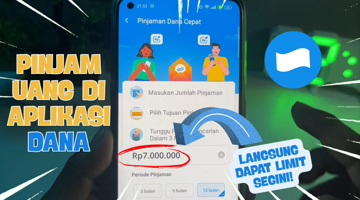 Hindari Pinjol Ilegal! Sekarang Kamu Bisa Ajukan Pinjaman di Aplikasi DANA, Cek Caranya Disini