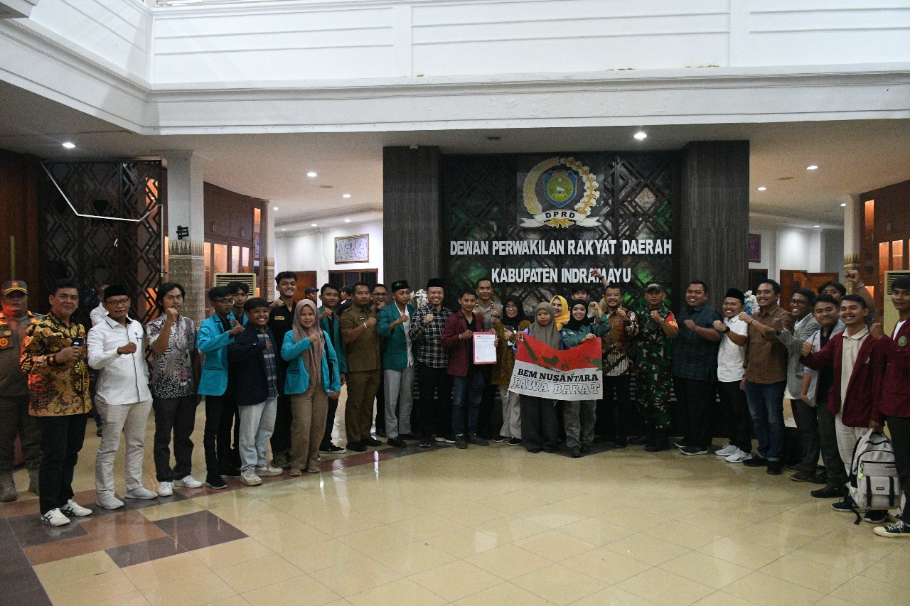 BEM Nusantara Indramayu Audiensi dengan DPRD, Bawa 10 Tuntutan Rakyat