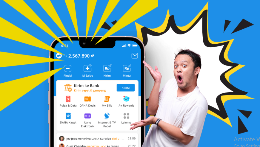 Klik Link DANA Kaget Edisi Hari Ini dan Nomor WhatsApp Anda Dapat Saldo DANA Gratis Langsung Cair Rp370.000