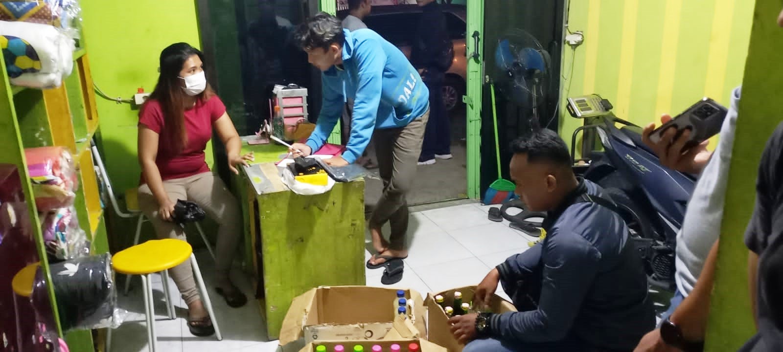 Polres Ciko Gelar Razia, Masih Ada Warung Nekat Jual Miras