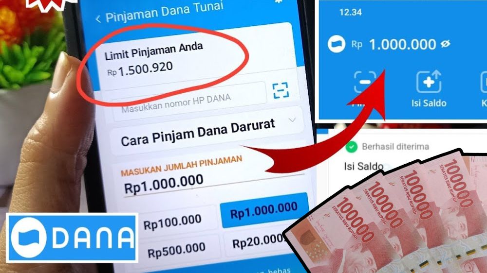 Begini Cara Pinjam Saldo Dana Resmi OJK Tanpa PayLater, Bisa Cair Sampai Rp20 Juta dalam Sekejap!