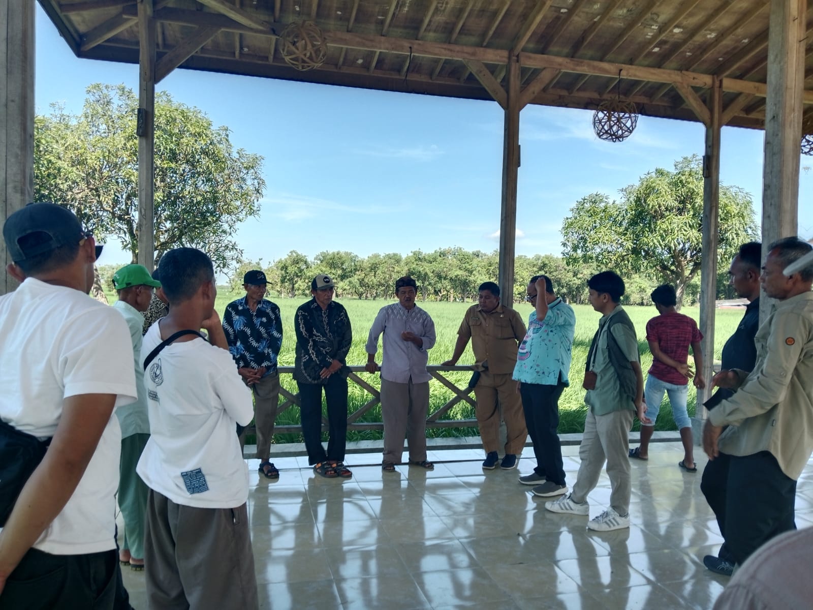 Belajar Pengembangan Pertanian Organik Gapoktan Fajar Agung Kunjungi Poktan Sri Makmur Tiga