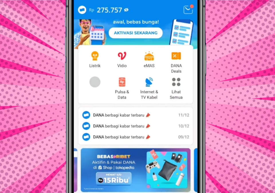 Baru Rilis! Mainkan Game Ini Bisa Dapat Saldo DANA Rp200 Ribu, Mudah & Tanpa Undang Teman!