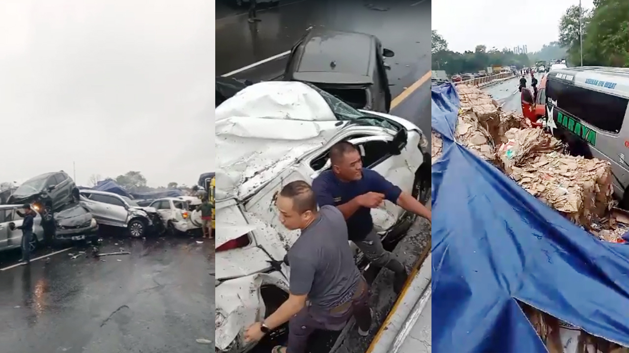 Kecelakaan di Tol Cipularang Km 92, Lalu Lintas Arah Jakarta Dialihkan ke GT Cikamuning