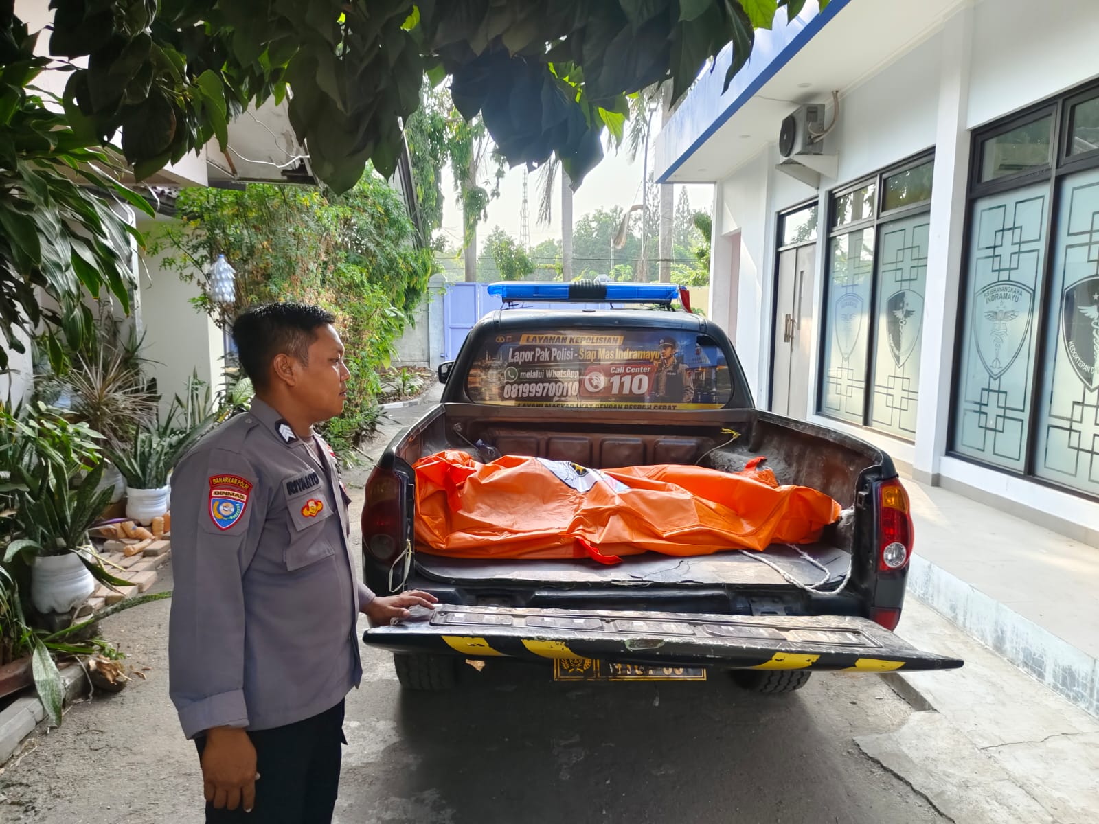 Supir Truk Hino Ditemukan Meninggal Dunia dengan Cara Gantung Diri