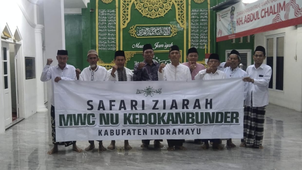 MWC NU Kedokanbunder Gelar Safari Ziarah ke Makbaroh KH Abdul Chalim Majalengka