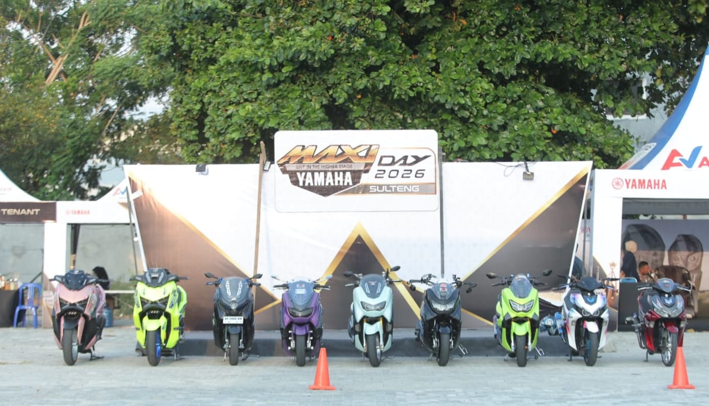 Ratusan Pengguna MAXi Yamaha Ramaikan MAXi Day 2026 di Palu, Berhadiahkan 1 Unit NMAX