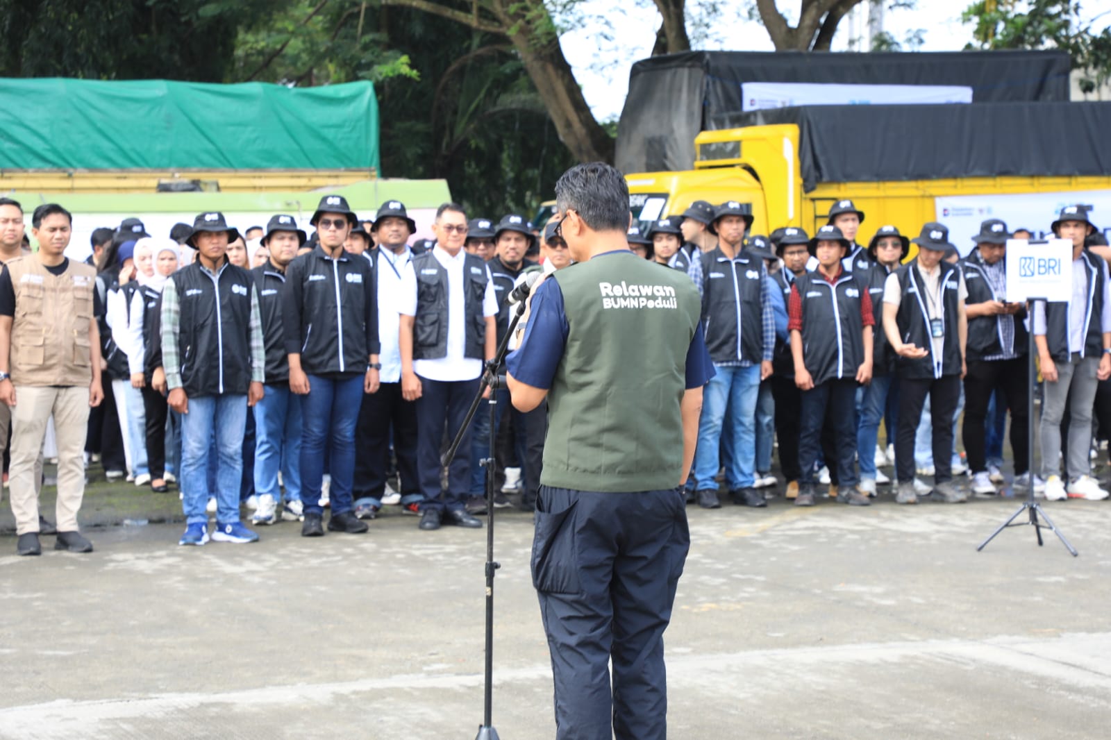 Komitmen Nyata BUMN Peduli, BRI Terjunkan Relawan dan Tegaskan Dukungan Jangka Panjang Pemulihan Bencana
