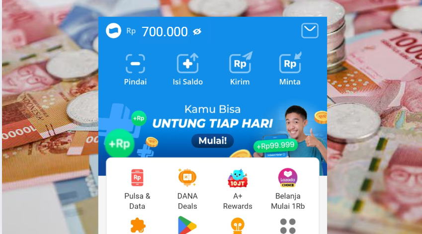 Dikirim Rp700.000 Bukan dari Pinjam Online dan Paylater, Ini Dia Cara Dapatkan Saldo DANA Gratis Pakai KTP