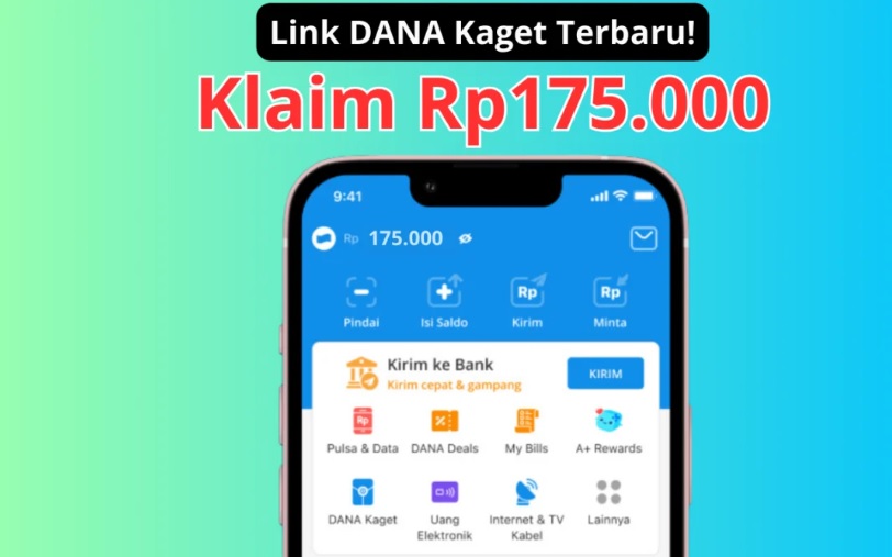 Klaim Link DANA Kaget Hari Ini Edisi Jumat 13 Juni, Dapatkan Saldo Hingga Rp175.000 Tanpa Diundi