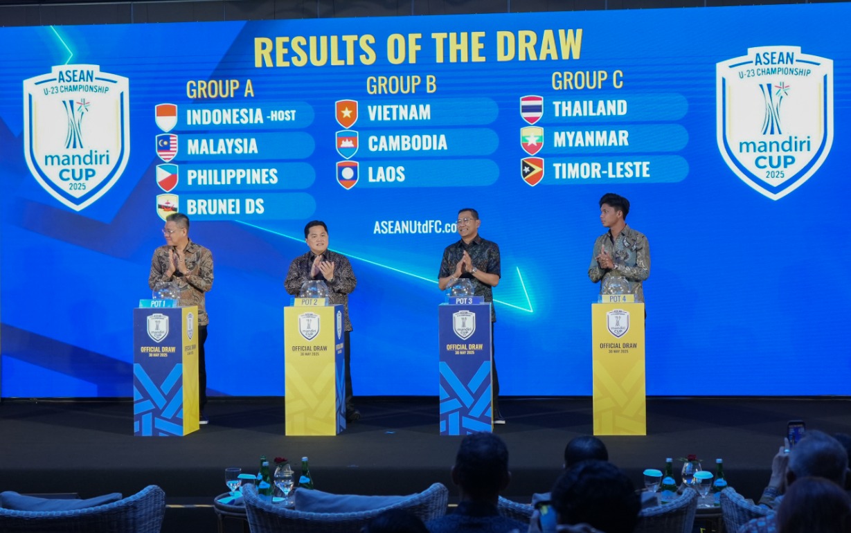 Indonesia Ketemu Musuh Bebuyutan di Piala AFF U-23 2025, Erick Thohir Tersenyum: Memang Kita Kangen