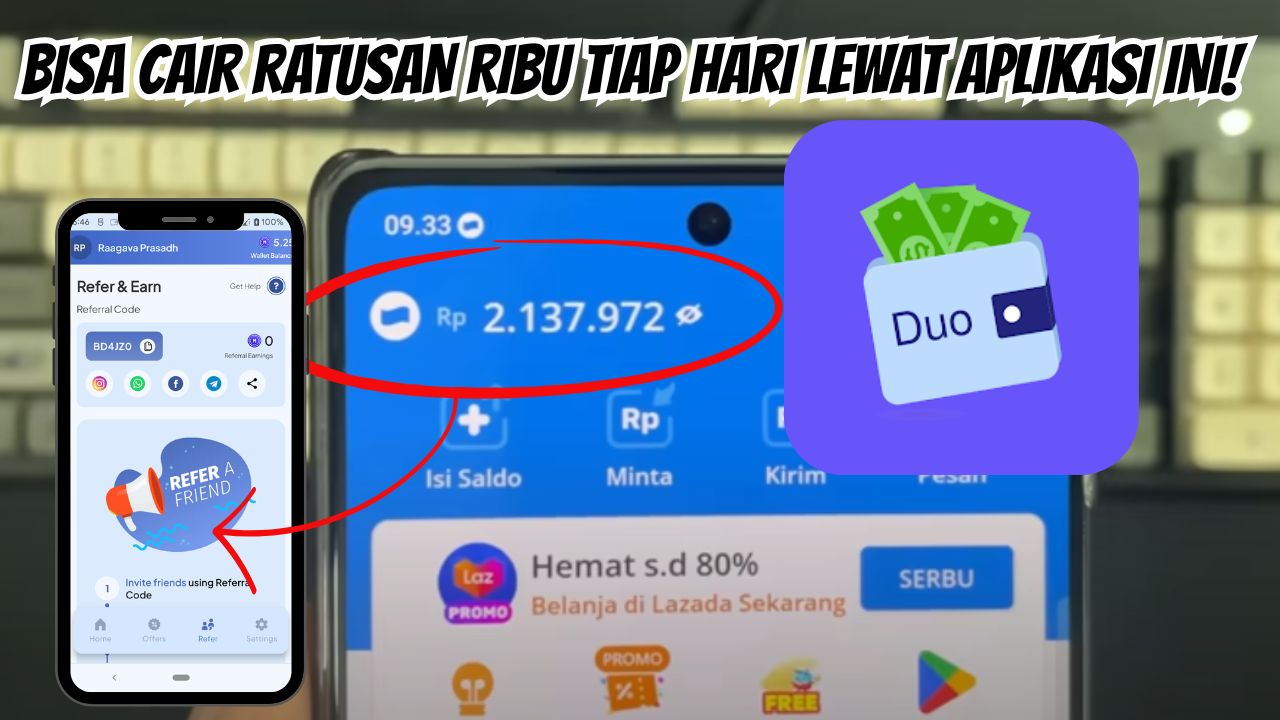 Wow! Kamu Bisa Cair Rp100.000 Tiap Hari Lewat Aplikasi Penghasil Saldo Dana Tercepat 2025 Ini, Unduh Disini