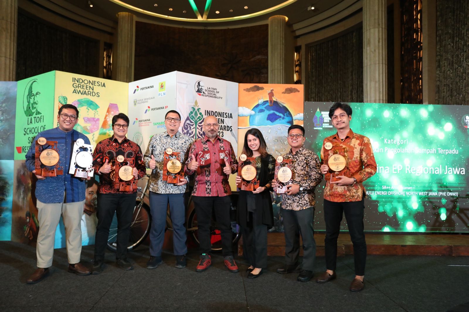 Subholding Upstram Pertamina Panen Penghargaan Indonesia Green Awards