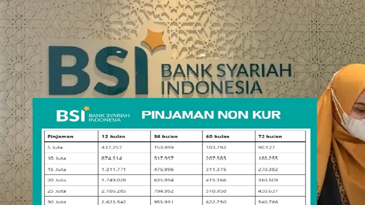 Pinjaman Non KUR BSI 2025: Skema Pembiayaan Modal Usaha 100% Halal! Cek Syarat dan Ketentuannya di Sini!