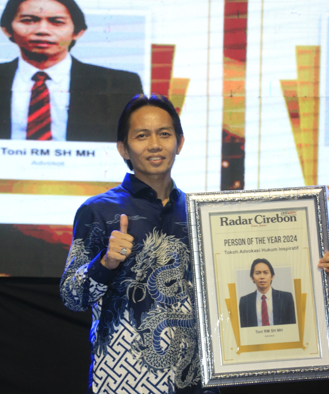 Toni RM, Pengacara asal Indramayu yang Berprestasi di Kancah Nasional