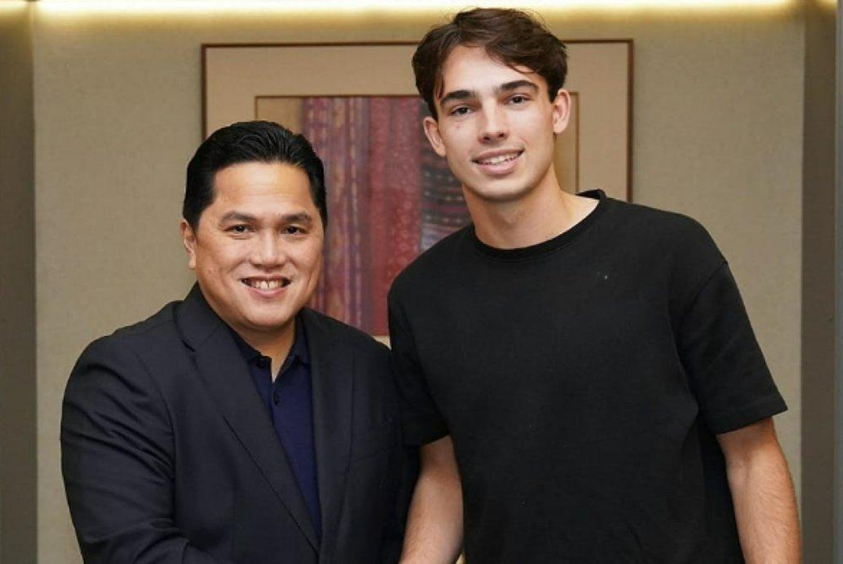 Tim Geypens Resmi Bersalaman dengan Erick Thohir, Segera di Naturalisasi dan Gabung TImnas Indonesia