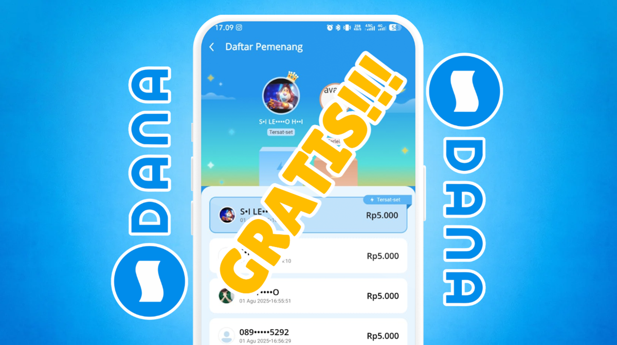 Saldo DANA Kaget Gratis Hari Ini! Klaim Link Terbaru 26 Agustus 2025, Bisa Langsung Dipakai Belanja