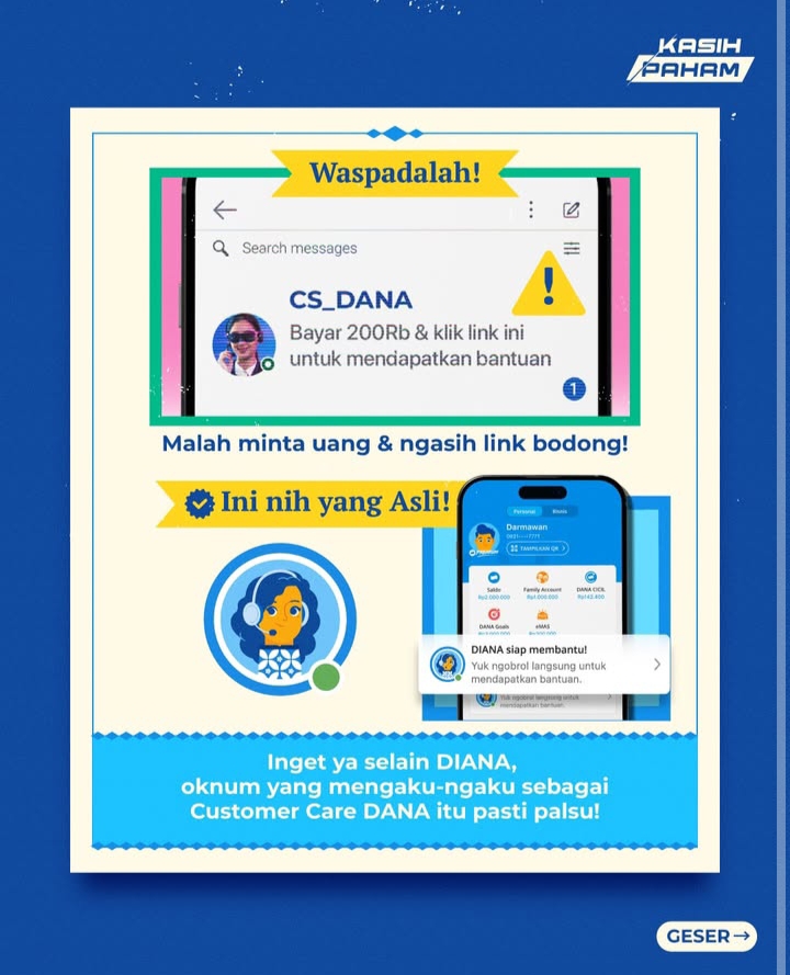 Sudah Banyak Korban! Ini Modus Baru Penipuan Berkedok CS DANA, Begini Cara Menghindarinya!