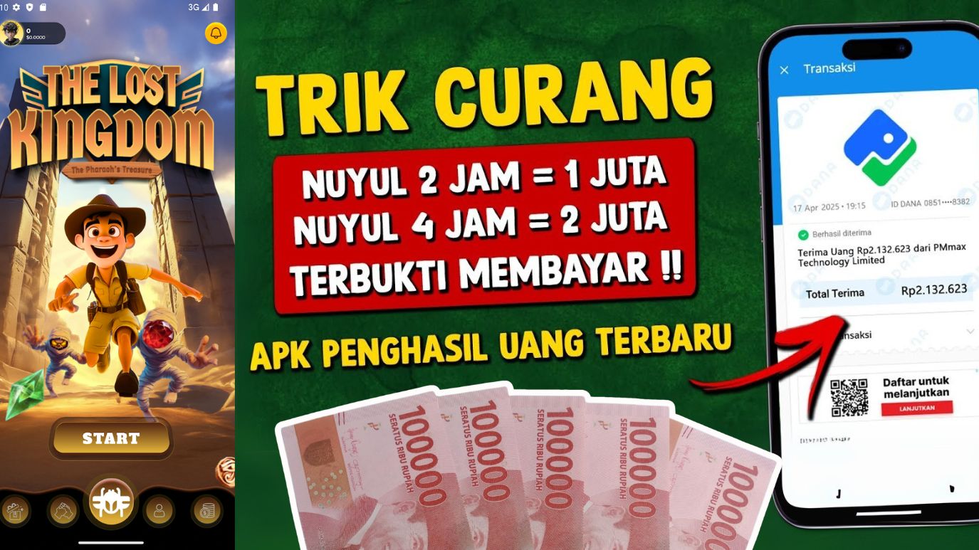 5 Hari Rebahan Cuan Rp2,1 Juta? Aplikasi Penghasil Saldo DANA 2025 Ini Auto Jadi Favorit Kaum Mager!