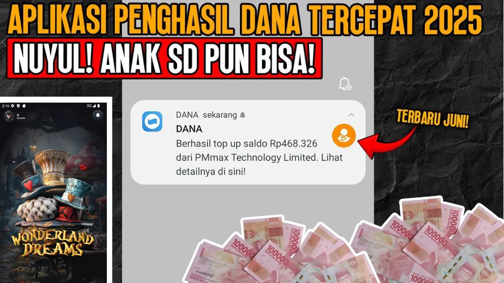 Anak Sekolah Aja Bisa! Dapat Saldo Rp468 Ribu ke e-Wallet dari Aplikasi Penghasil Dana Tercepat 2025