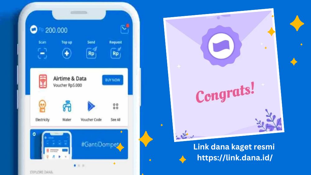 Jangan Tertipu! Cara Mengenali Link Palsu DANA Kaget yang Bisa Bobol Akun dan Curi Saldo Anda