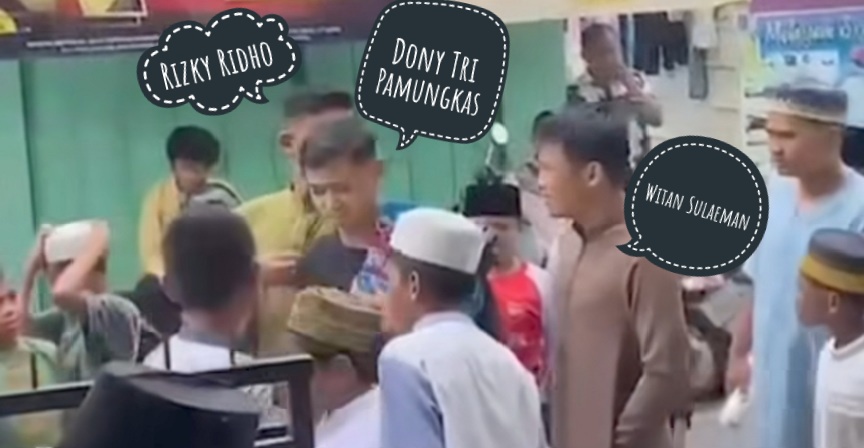 Rizky Ridho, Witan, dan Dony Tri Tertangkap Kamera Sholat Jumat di Ternate, Fans Bocil Auto Kegirangan 