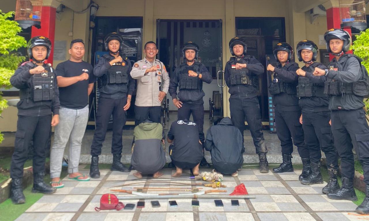 Terlibat Geng Motor, 3 Remaja Diamankan Polisi 