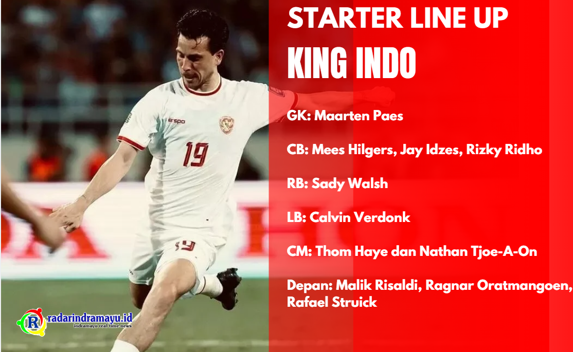 Blunder STY Cadangkan Thom, Starter Line Up Terbaik Timnas Indonesia Saat Ini, Verdonk Isi Bek Kiri