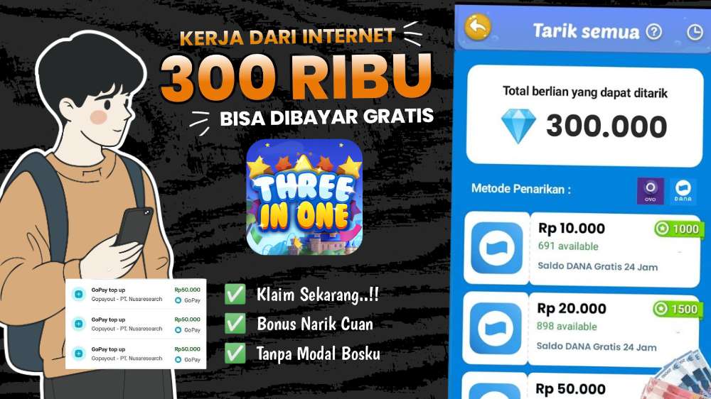 Gak Perlu Ribet, Main Game Ini Bisa Bikin Saldo Dana Nambah Rp325 Ribu Lewat Misi Harian 