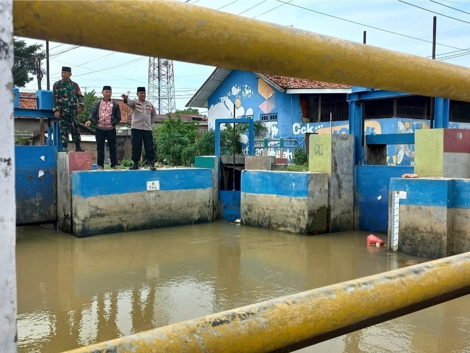Forkopimcam Siaga Bencana, Pantau Saluran Irigasi