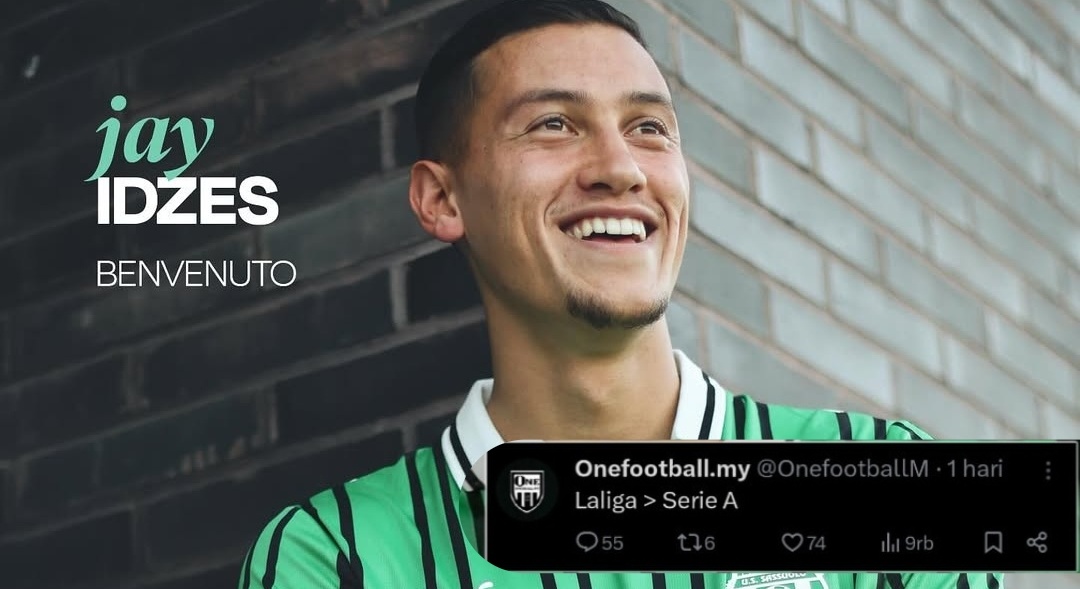 Jay Idzes ke Sassuolo, Media Malaysia Iri dengan Timnas Indonesia, Sebut Serie A Kalah Pamor Daripada LaLiga