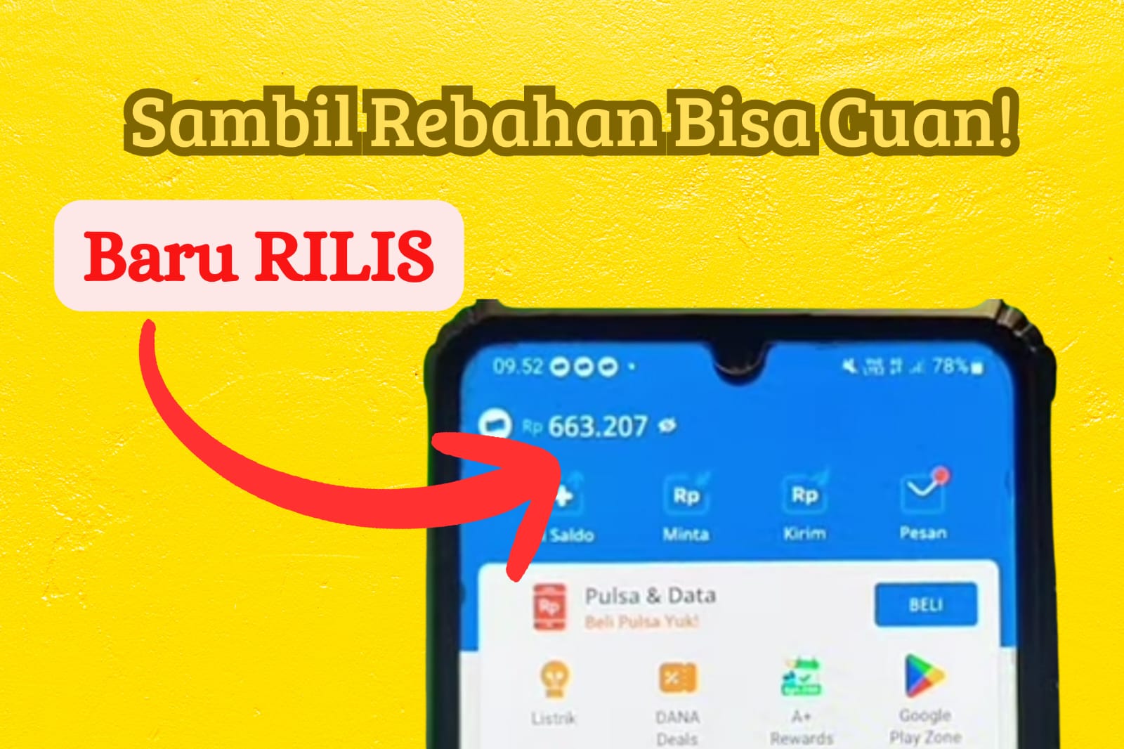 Main Game Ini Bisa Cuan Rp479 Ribu jadi Saldo Dana, Sambil Rebahan Bisa Dapat Setiap Hari!