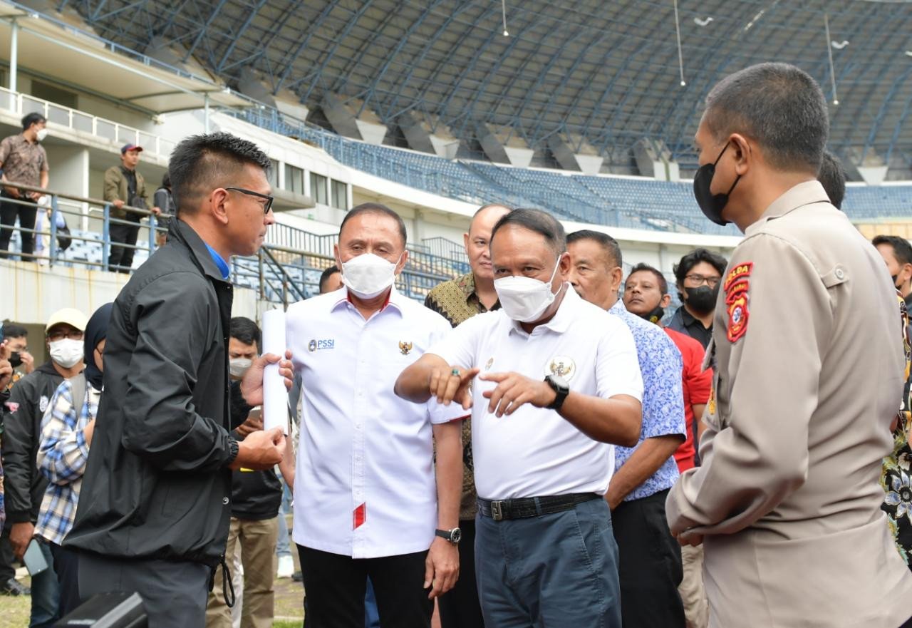 Menpora Zainudin Amali Restui Stadion GBLA Jadi Home Base Persib