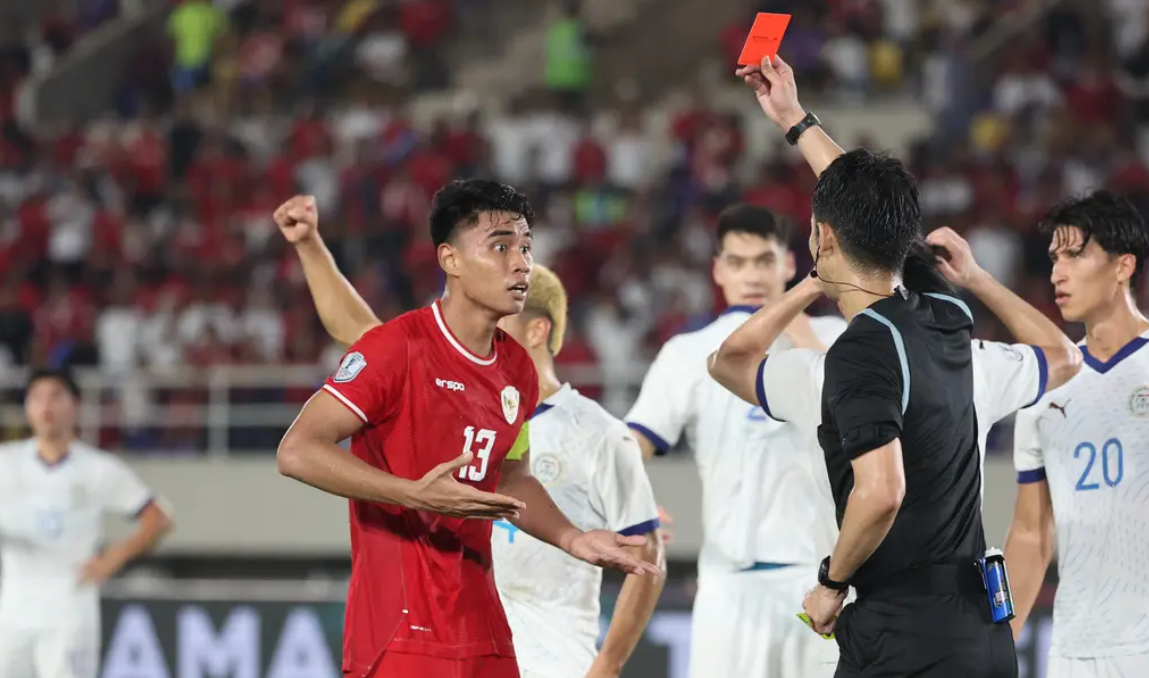 Kalah 1-0, Muhammad Ferarri Dihujat Netizen karena Terkena Sanksi Kartu Merah saat Laga Vs Filipina