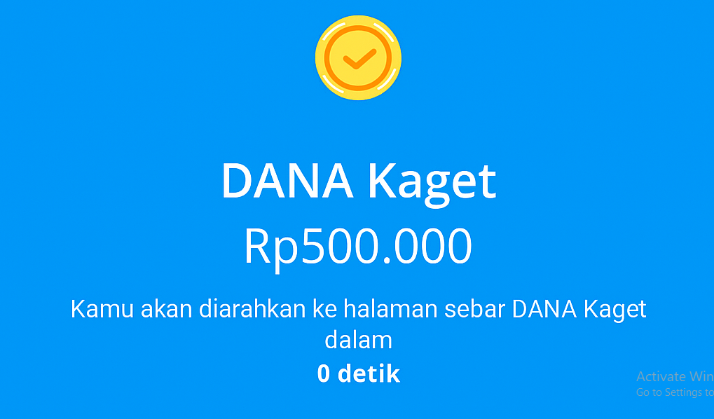 No Hoaks! Nomor Hp Anda Dapat Saldo DANA Gratis Senilai Rp500.000 Langsung Cair, Link DANA Kaget Malam Ini