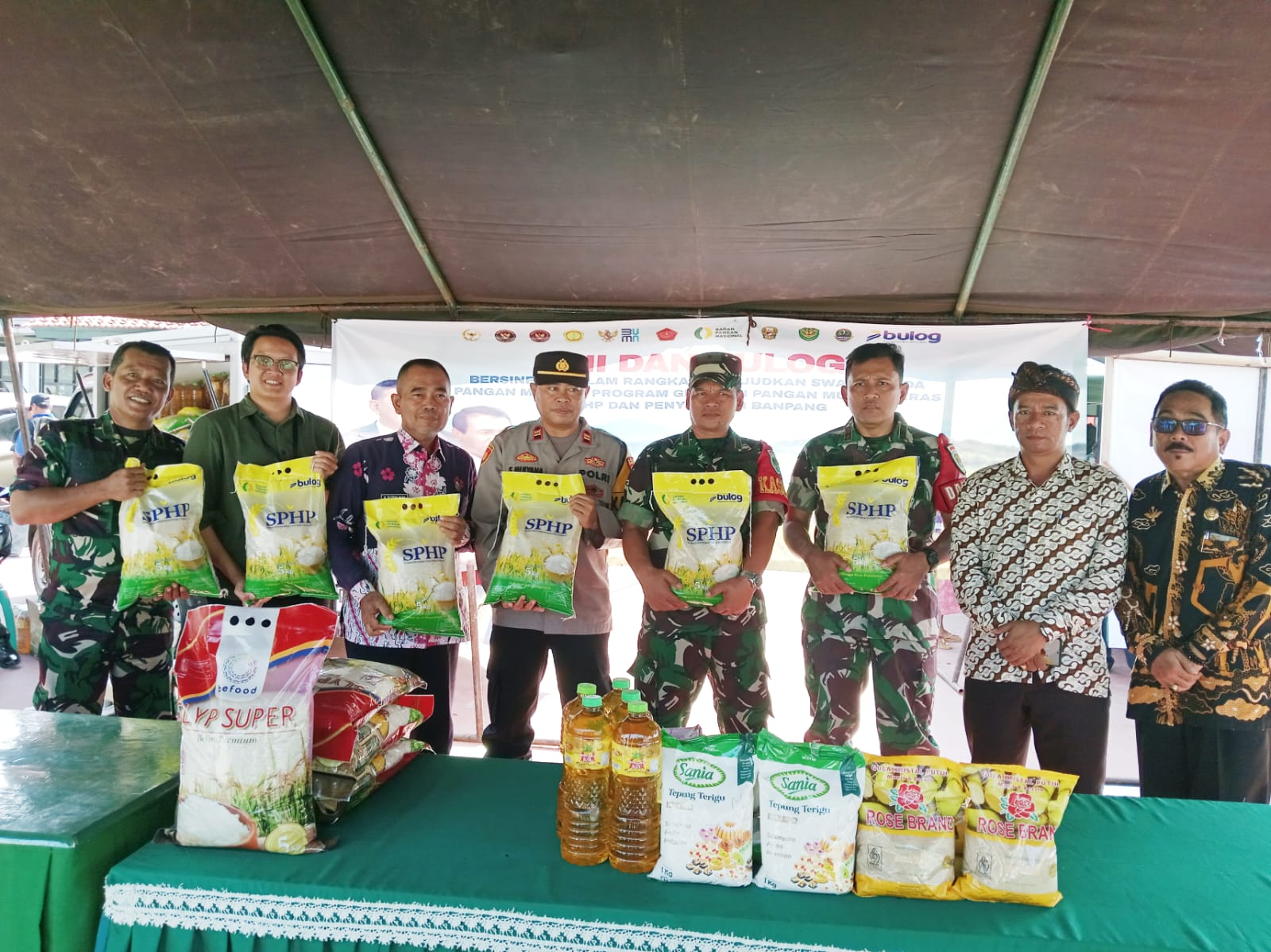 Kodim bersama Bulog Indramayu Jalin Sinergi Program GPM dan Penyaluran Banpang