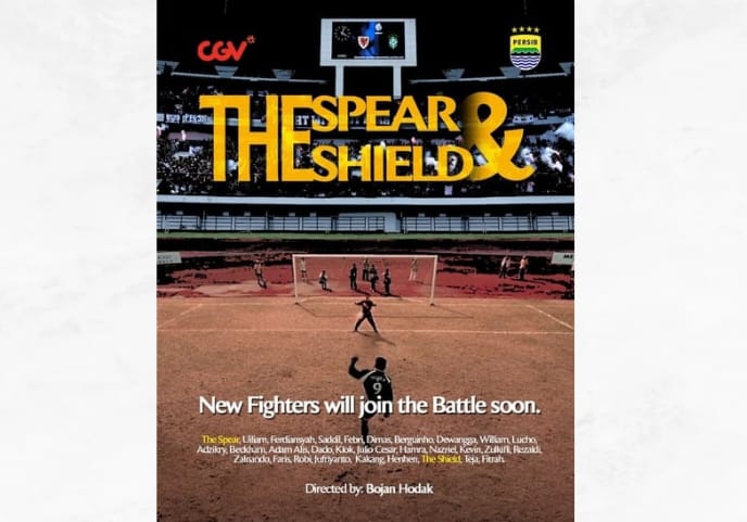 Persib Akan Umumkan Striker dan Kiper di Bioskop! Siapa Sosok The Spear & The Shield Itu?