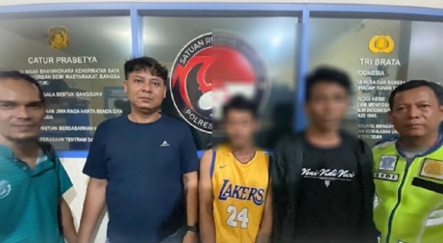 Polsek Balongan Amankan Dua Pelaku Pengedar Narkoba