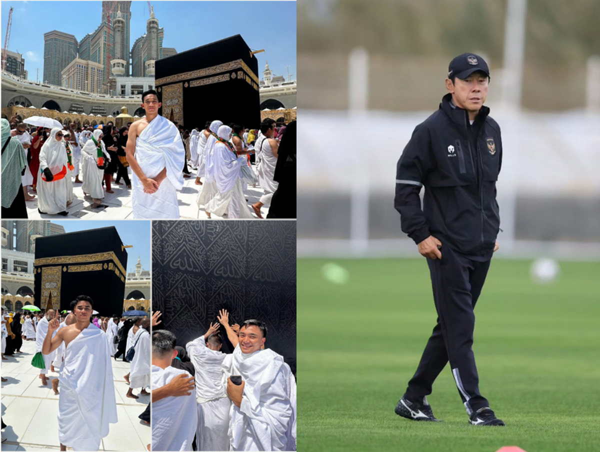 Wah! Kegiatan Ibadah Umroh yang Dilakukan Timnas Indonesia Ternyata Diusulkan oleh Sang Pelatih, Shin Tae-yong