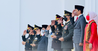 754 Perwira Remaja TNI dan Polri Dilantik