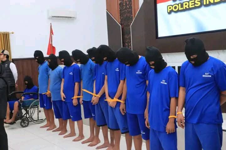 Polres Indramayu Ungkap Jaringan Begal dan Curanmor, 14 Pelaku Ditangkap