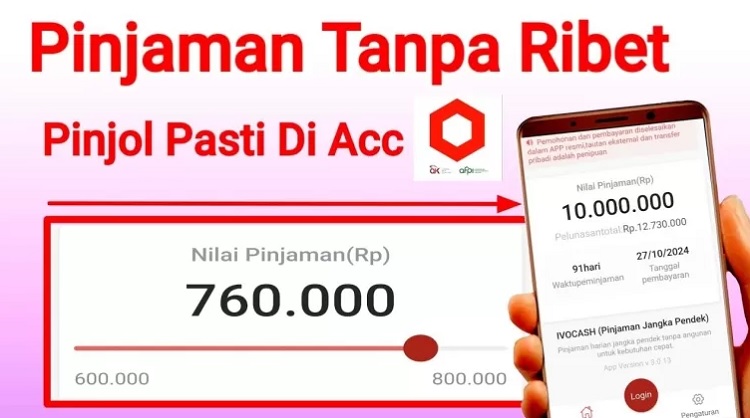 Ini Dia 4 Daftar Pinjaman Online Resmi Tanpa BI Checking Langsung ACC Tanpa Jaminan! Aman dan Tanpa Slik OJK 